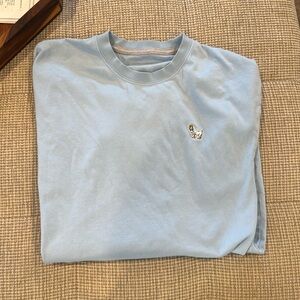 GOAT USA Long Sleeve light blue Size Medium Cotton. t Shirt